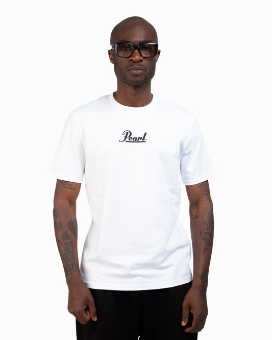 Pearl Drums T-Shirt Master Your Rhythm White/Black