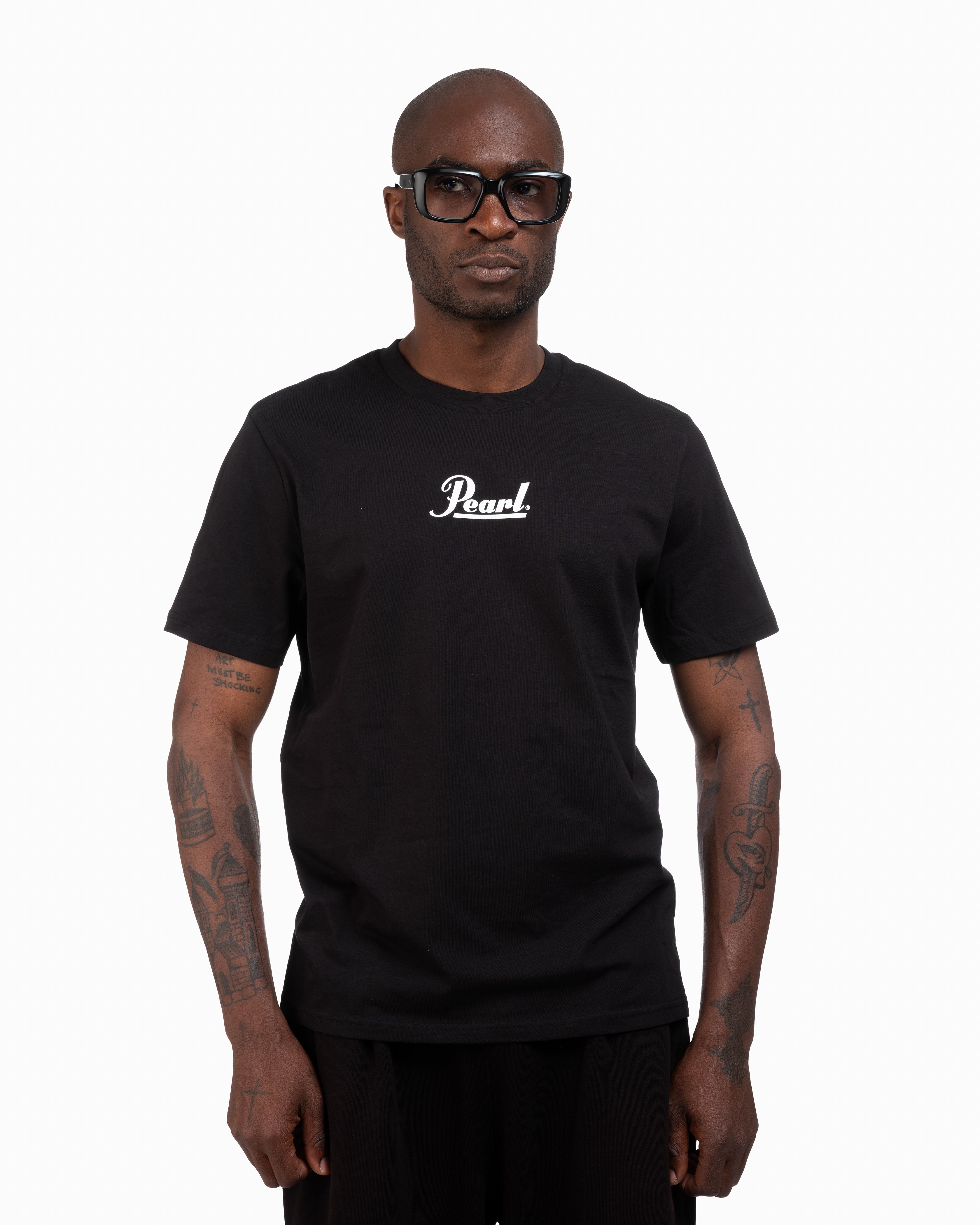 Pearl Drums T-Shirt Master Your Rhythm Black/White – Pearl Drums Shop